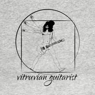 Vitruvian slash guitarist T-Shirt